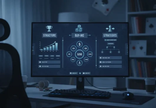 Онлайн-турниры по покеру: структура, бай-ины и стратегии